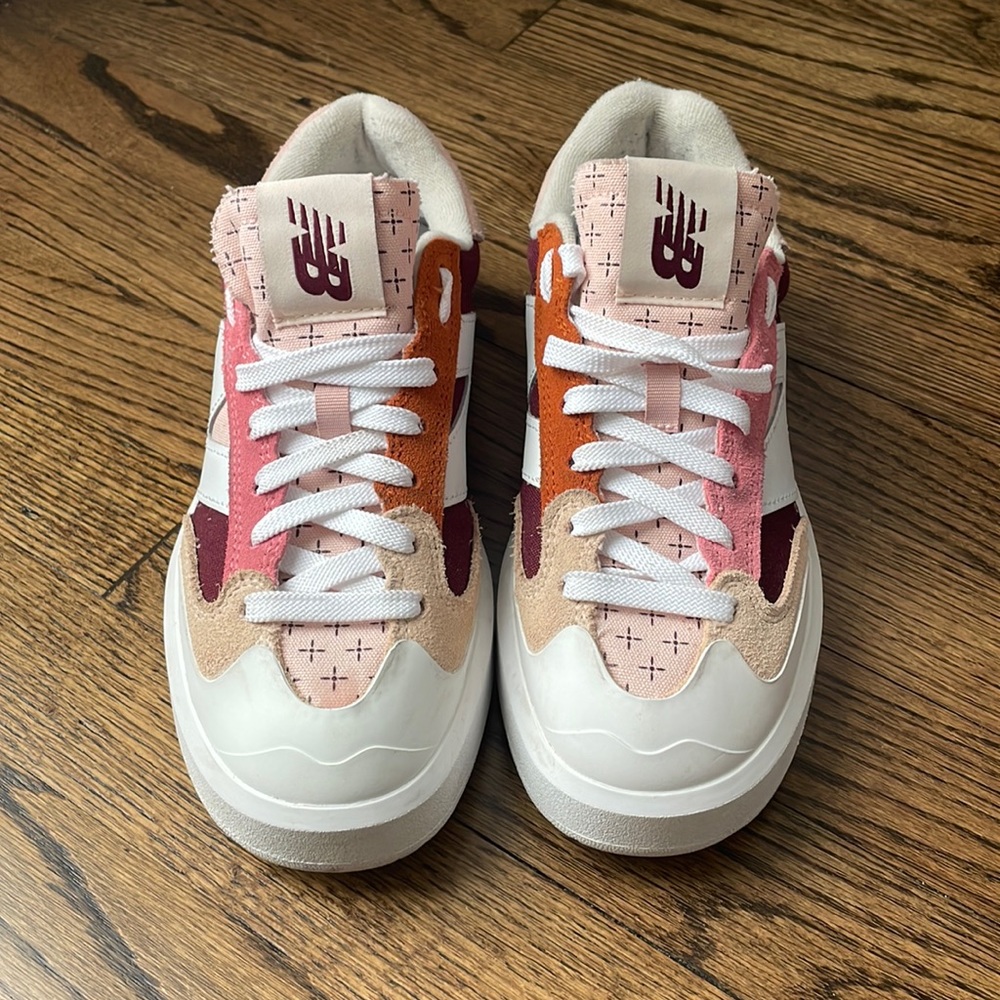 New Balance CT302, pink and maroon, size 6,5